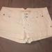 American Eagle Outfitters Shorts | American Eagle Outfitters Aeo White Jean Shorts | Color: White | Size: 6