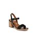Women's Rose Sandal by Naturalizer in Black Leather (Size 10 1/2 M)