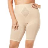 Plus Size Women's Firm Control Thigh Slimmer by Rago in Beige (Size 34) Body Shaper