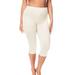 Plus Size Women's Rago® Light Control Capri Pant Liner 920 by Rago in Beige (Size 3XL) Slip