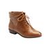 Extra Wide Width Women's The Darcy Bootie by Comfortview in Cognac (Size 10 WW)