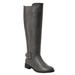 Women's The Milan Wide Calf Boot by Comfortview in Grey (Size 10 1/2 M)