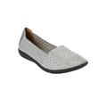 Women's The Bethany Flat by Comfortview in Pewter (Size 7 M)