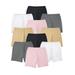 Plus Size Women's Cotton Boxer 10-Pack by Comfort Choice in Basic Pack (Size 15) Underwear