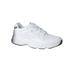 Women's Stability Walker Sneaker by Propet in White Leather (Size 9 XX(4E))