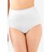 Plus Size Women's Tummy Panel Brief Firm Control 2-Pack DFX710 by Bali in White (Size XL)