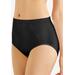 Plus Size Women's Seamless Brief With Tummy Panel Ultra Control 2-Pack by Bali in Black (Size XL)