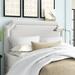 Three Posts™ Pocola Upholstered Panel Headboard Upholstered in White | 51 H x 78 W x 4 D in | Wayfair D4AF83E77C5B4B12B726B694A8607B15