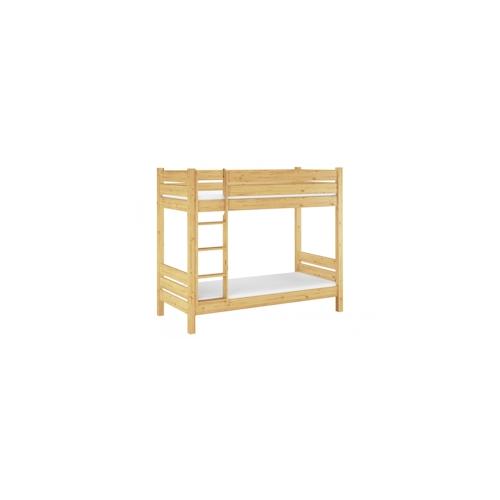 Erst-Holz Etagenbett extra stabil 90x190 Stockbett Massivholzbett Kiefer Rollrost Matratzen 60.16-09-190 M