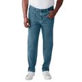 Men's Big & Tall Liberty Blues™ Relaxed-Fit Stretch 5-Pocket Jeans by Liberty Blues in Blue Wash (Size 46 38)