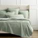 Diamond Matelasse Bedding - Pewter, Pewter Coverlet, Queen Pewter Coverlet - Frontgate Resort Collection™