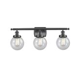 Innovations Lighting Bruno Marashlian Beacon 26 Inch 3 Light Bath Vanity Light - 916-3W-BK-G204-6