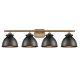 Innovations Lighting Bruno Marashlian Adirondack 38 Inch 4 Light Bath Vanity Light - 516-4W-BB-M14-BK