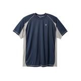 Men's Big & Tall Colorblock Vapor® Performance Tee by Champion® in Navy (Size 2XLT)