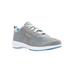 Extra Wide Width Women's Washable Walker Revolution Sneakers by Propet® in Light Grey Blue (Size 9 WW)