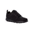 Women's Travelactiv Walking Shoe Sneaker by Propet in All Black (Size 8 1/2XX(4E))