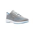 Extra Wide Width Women's Washable Walker Revolution Sneakers by Propet® in Light Grey Blue (Size 10 1/2 WW)