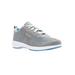 Wide Width Women's Washable Walker Revolution Sneakers by Propet® in Light Grey Blue (Size 9 W)