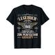 40 Geburtstag T-Shirt Mann, Legende 1980, Vintage Retro T-Shirt