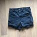 American Eagle Outfitters Shorts | American Eagle Short-Short Jean Shorts | Color: Black | Size: 00