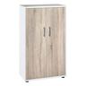 Aktenschrank »Smileline IV« 65 cm breit 3 OH weiß, Möbelpartner, 65x111x34 cm