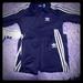 Adidas Matching Sets | Adidas Track Suit 3t 4t With Shell Toe Addias | Color: Black/White | Size: 3t-4t