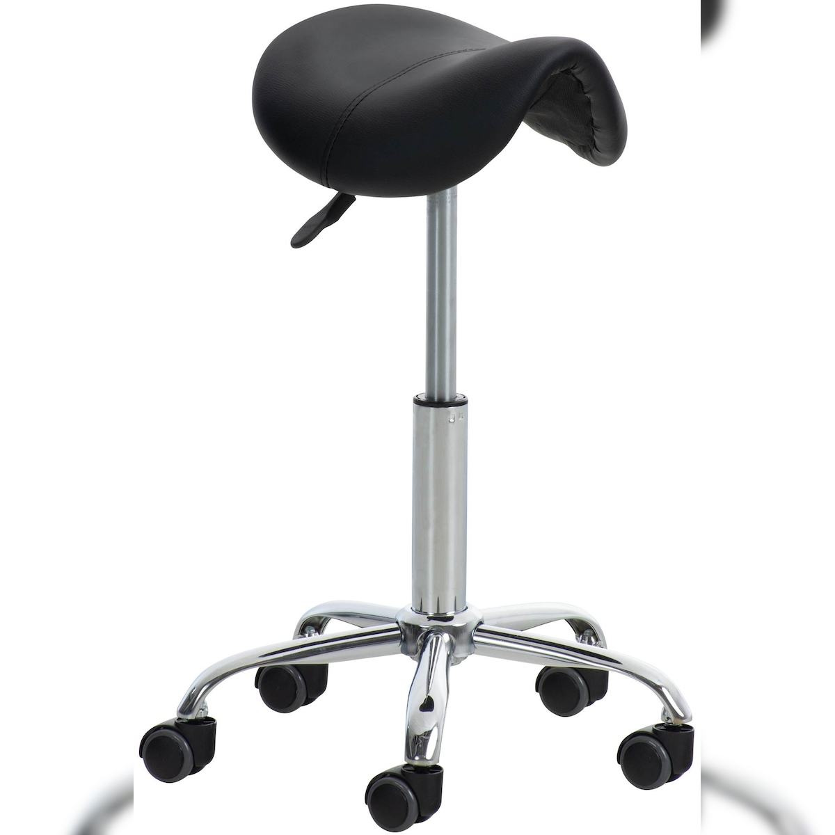 CLP Arbeitshocker Reno Kunstleder schwarz Image