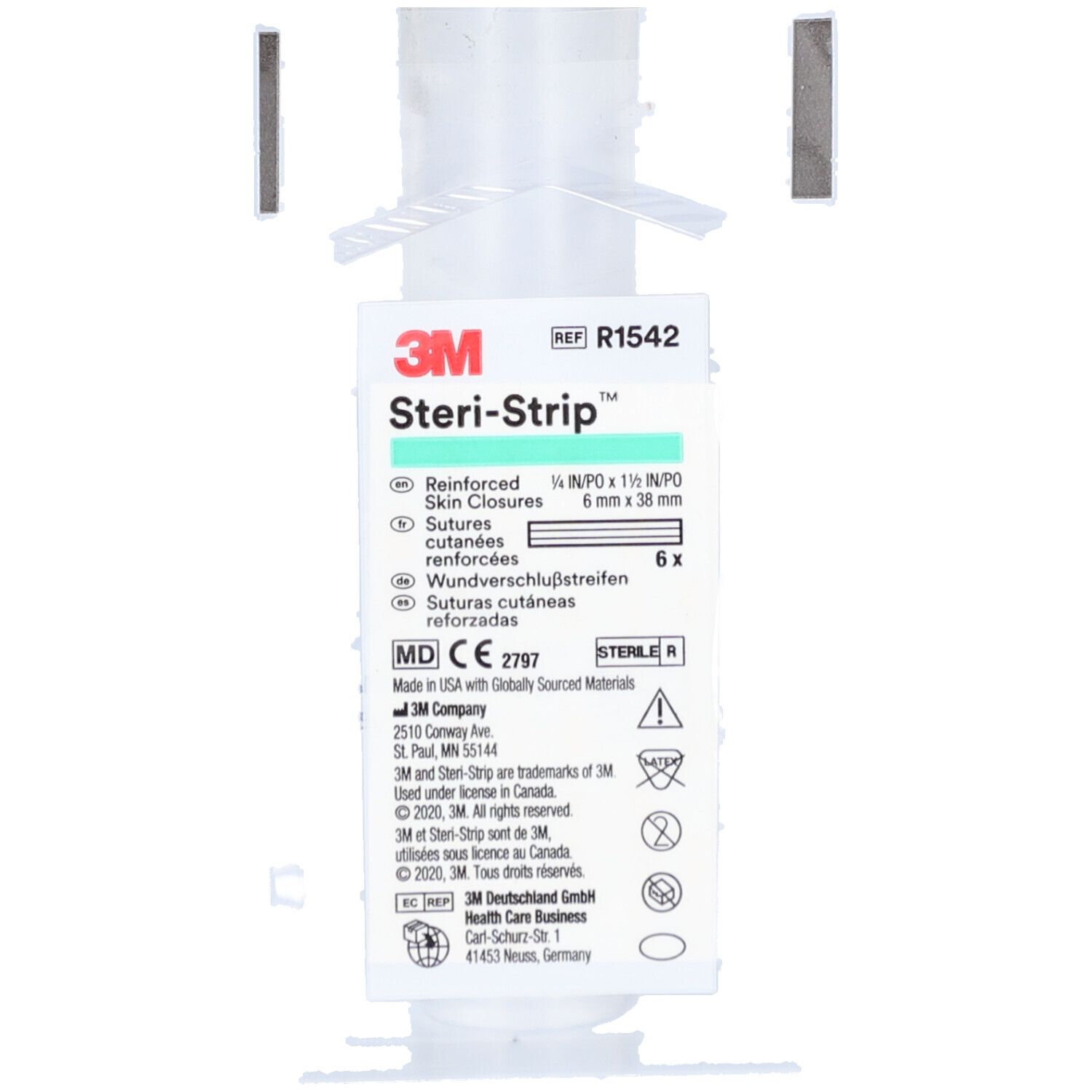 3M Steri-Strip™ Sterile 6mm x 3,8cm 6 pz Cerotto