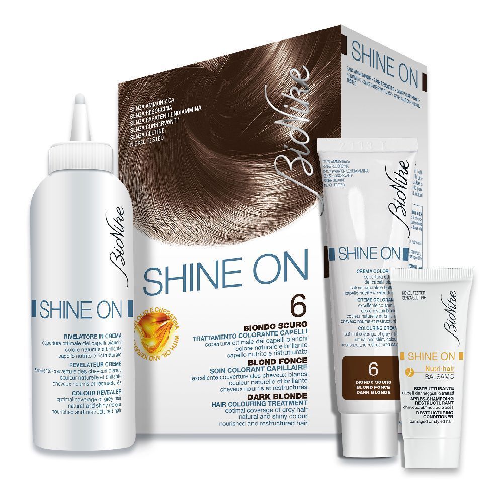 BioNike SHINE ON Biondo Scuro 6 1 pz Lozione