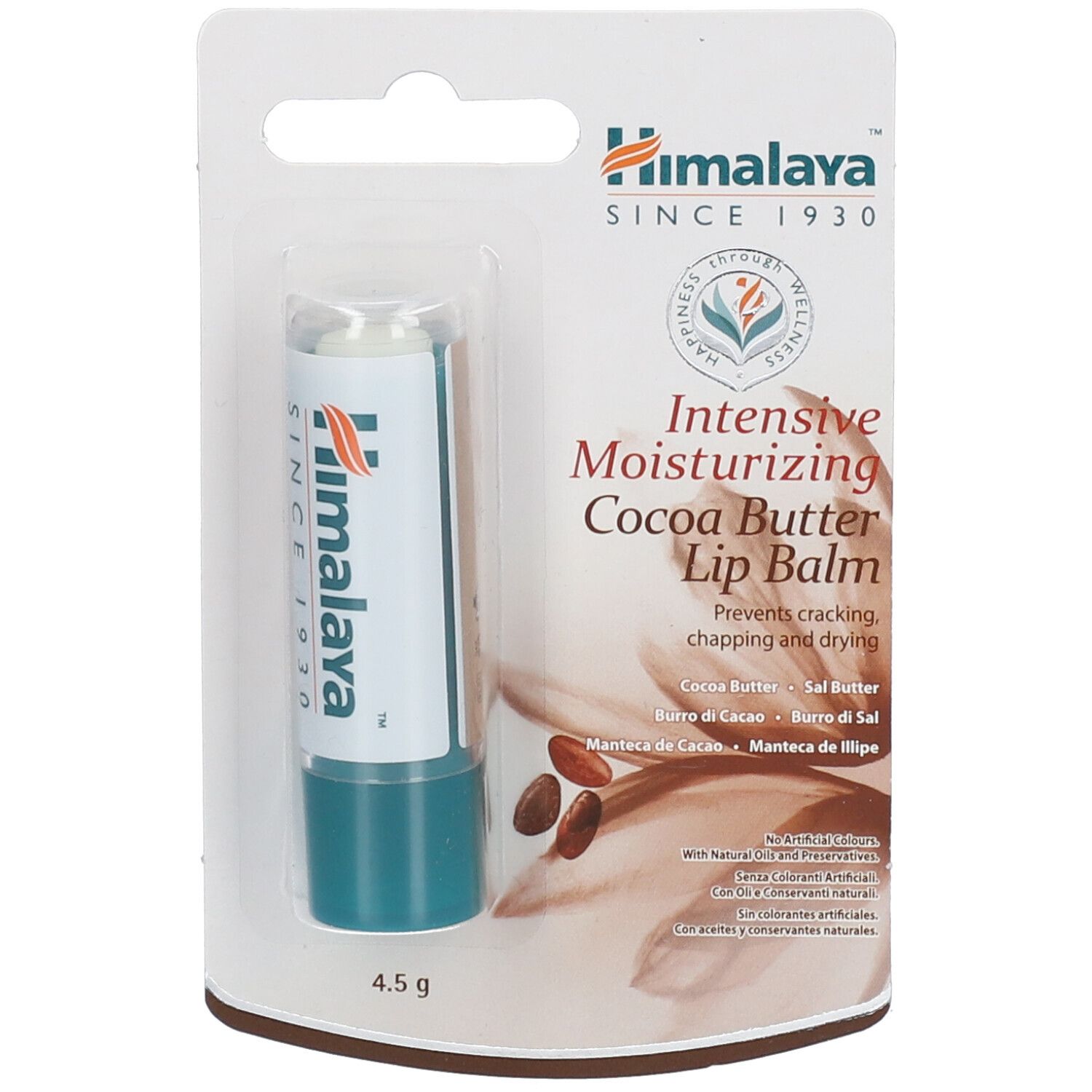 Himalaya™ Herbals Balsamo Labbra Idratante Intensivo al Burro di Cacao