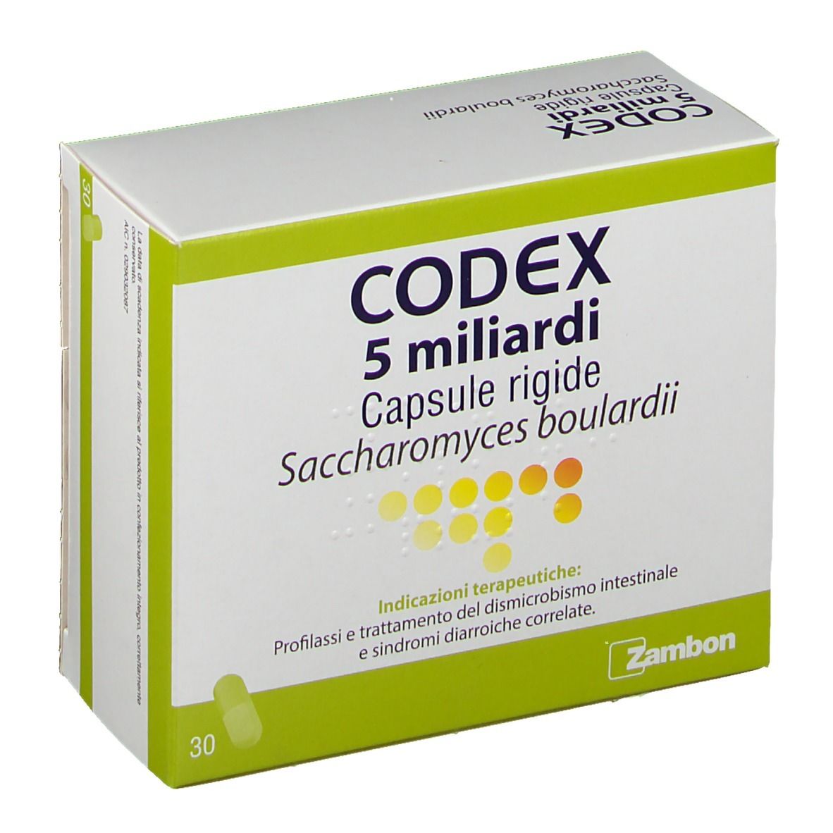 CODEX 5 Miliardi Capsule Rigide 30 pz
