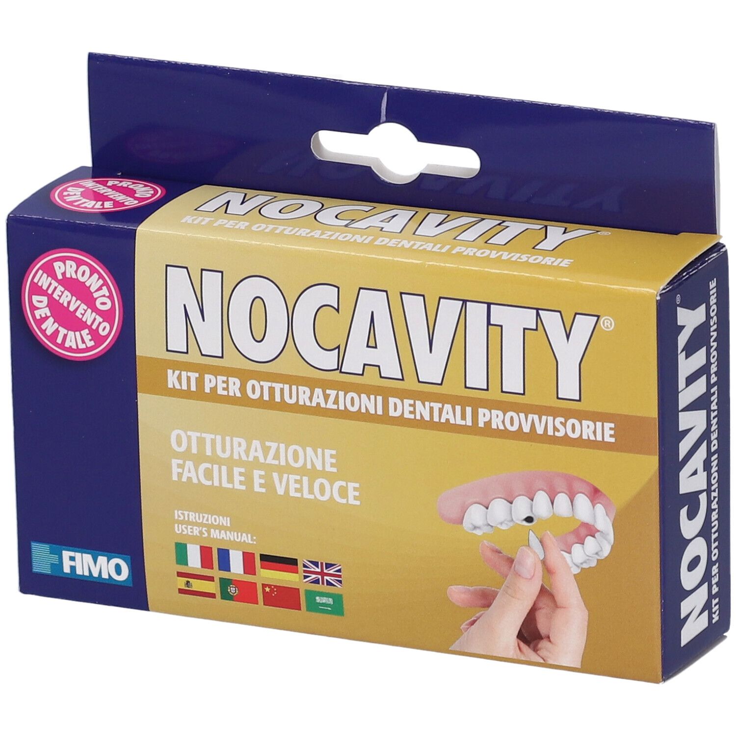 Nocavity® Kit per Otturazioni Dentali Provvisorie 1 pz Set