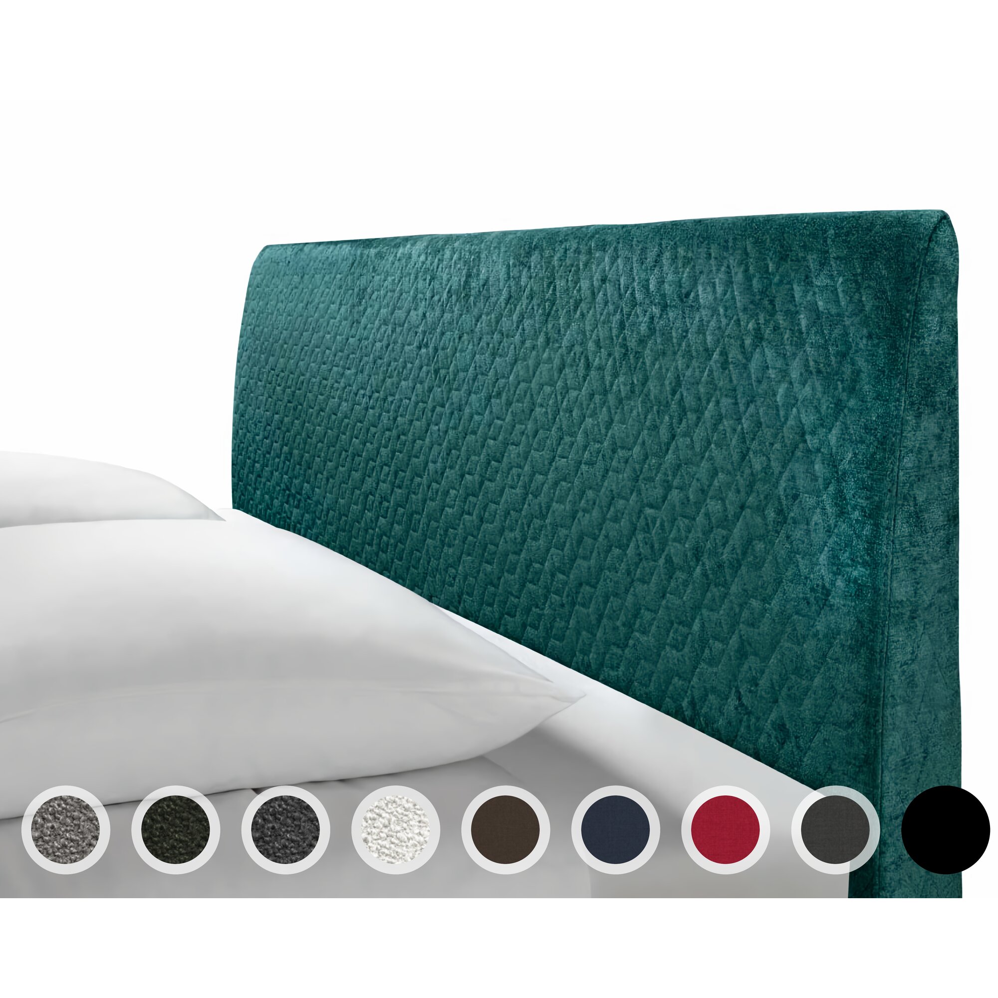 Hasena Dream-Line Kopfteil Orion 180 cm / PK3 Casual 334 Carbon Image