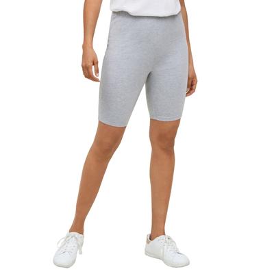 Plus Size Women's Stretch Knit Bike Shorts by ello...