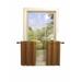 Bayou Breeze Lyall Light Filtering 48" Cafe Curtain, Bamboo | 24 H x 48 W x 1.25 D in | Wayfair 271B943C72314C00A8B5433BB9F1AB34