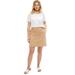 Plus Size Women's Chino Skort by ellos in New Khaki (Size 30)