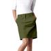 Plus Size Women's Chino Skort by ellos in Dark Basil (Size 16)