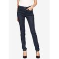 Plus Size Women's High-Waist Skinny Jeans by ellos in Indigo (Size 24)