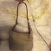 Gucci Bags | Authentic Gucci Bag With Genuine Leather Trim | Color: Brown/Cream | Size: Os