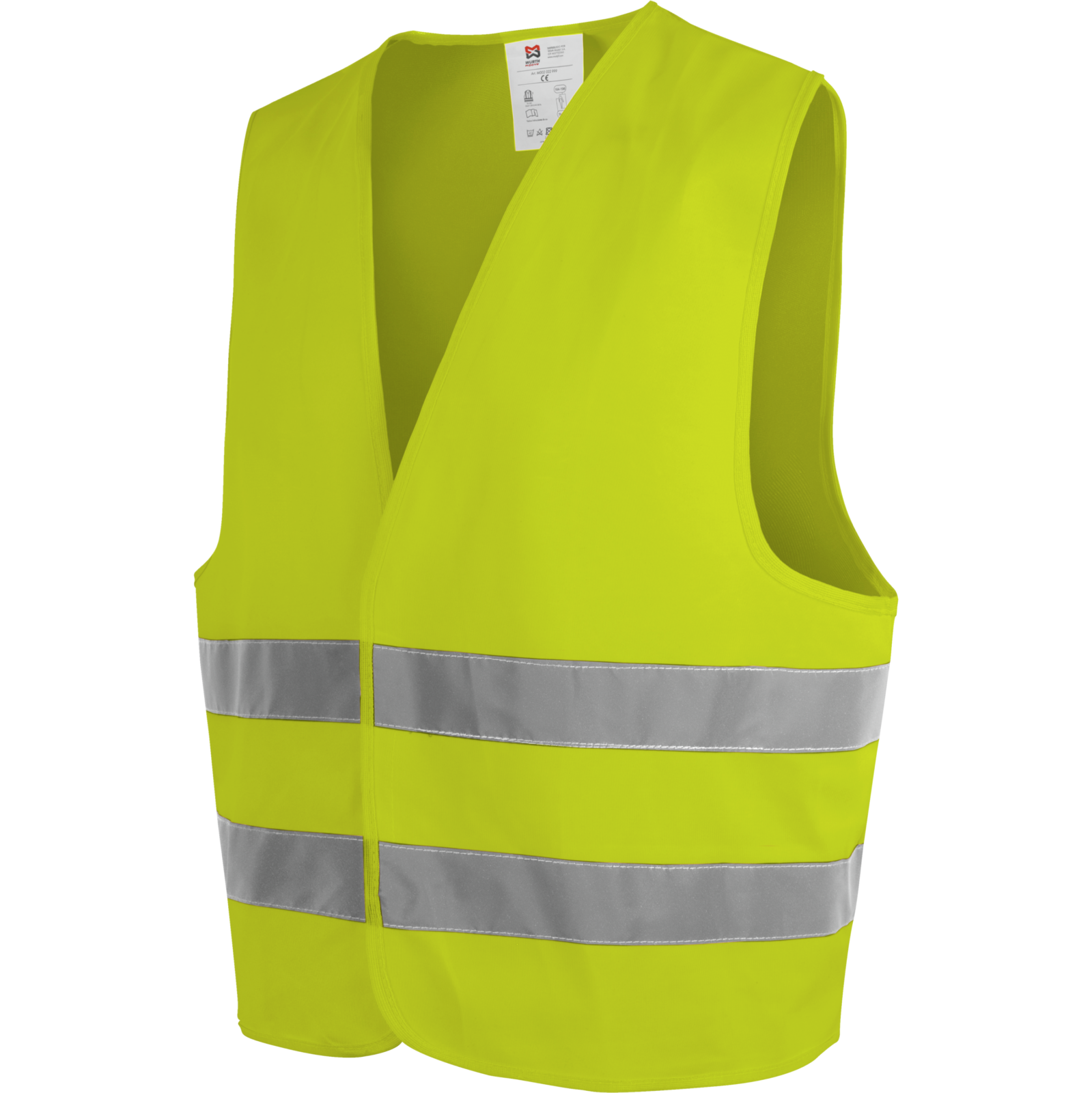 Gilet Haute-visibilité Taille unique EN20471 Würth MODYF LUMEN Jaune