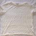 American Eagle Outfitters Tops | American Eagle See Through Cropped T-Shirt | Color: White | Size: L