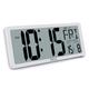 XREXS Large Digital Wall Clock, 14 Inch Large LCD Display Wall Digital Clock, Digital Alarm Clocks for Bedroom Home Decor, Calendar Clock with Time/Calendar/Temperature Display (Batteries Included)