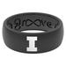 Men's Groove Life Black Illinois Fighting Illini Original Ring