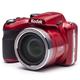 KODAK Pixpro AZ422 - Digitale Bridgekamera (20 MP, 42-facher optischer Zoom, HD-Video, 3"-LCD-Monitor) Rot