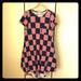 Lularoe Dresses | Americana Llr Carly Xs | Color: Blue/Red | Size: Xs