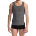 Farmacell 417 (Grey, XXL) Men's Tummy Control Body Shaping Vest – Tank Top Slimming Vest – Compression Men’s Undershirts – Men’s Body Shaper Slimming Vest