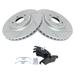 2010 Audi A5 Quattro Front Brake Pad and Rotor Kit - DIY Solutions