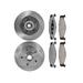 2003 Ford E150 Club Wagon Front Brake Pad and Rotor Kit - DIY Solutions