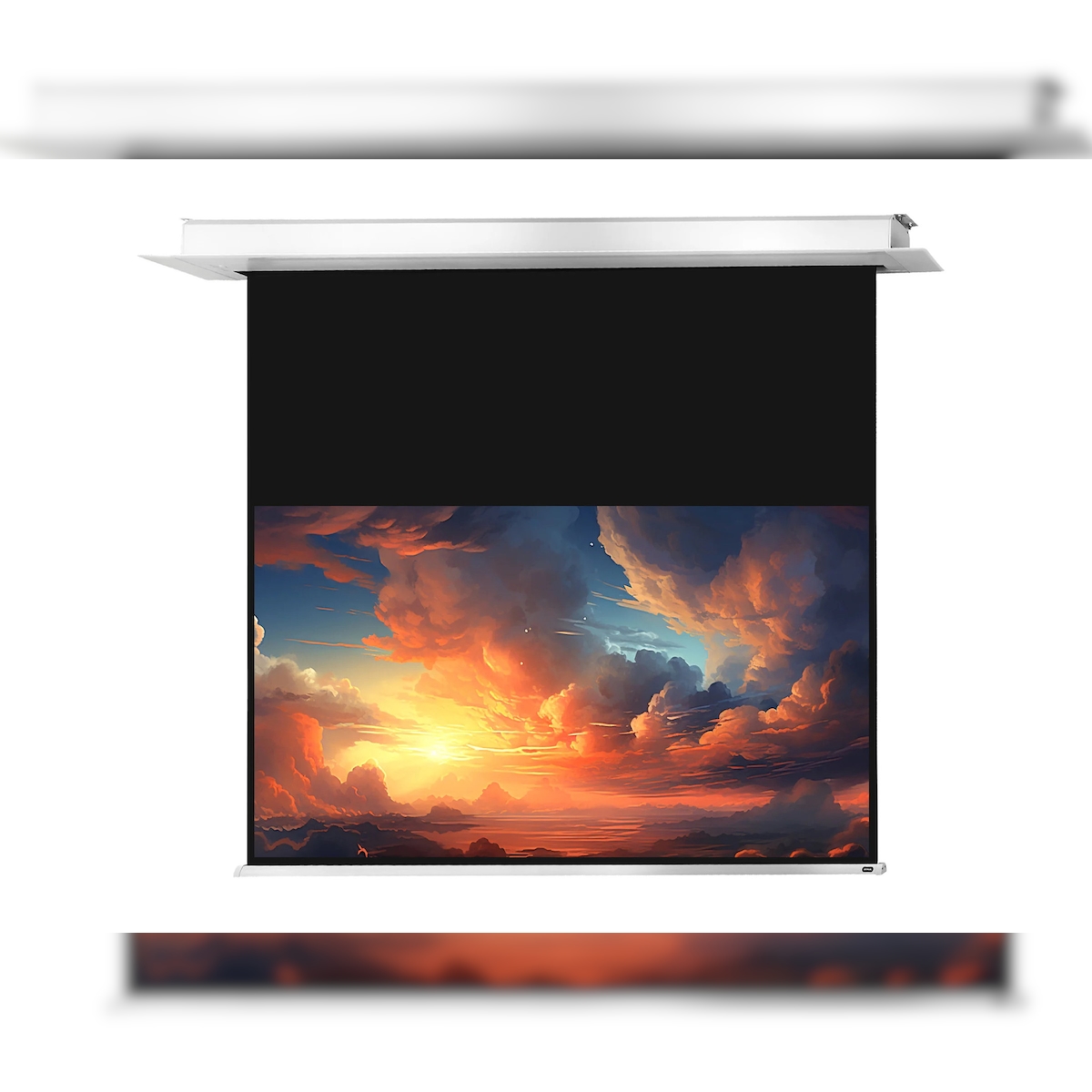 celexon Deckeneinbauleinwand Motor Professional Plus 300 x 169 cm Image