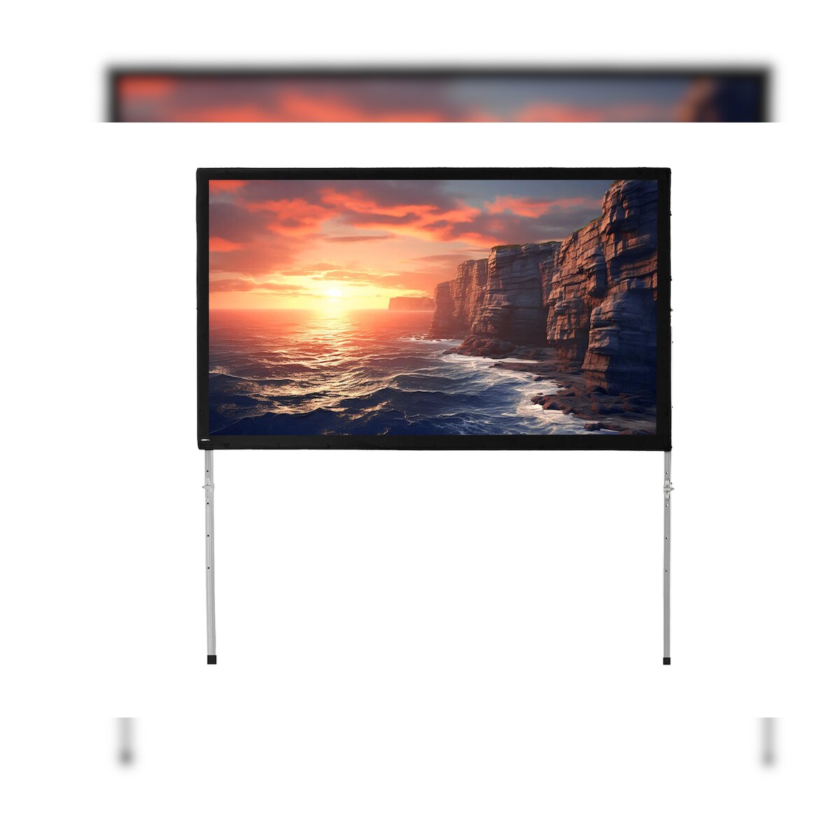 celexon Faltrahmen Leinwand Mobil Expert 244 x 137cm, Frontprojektion Image